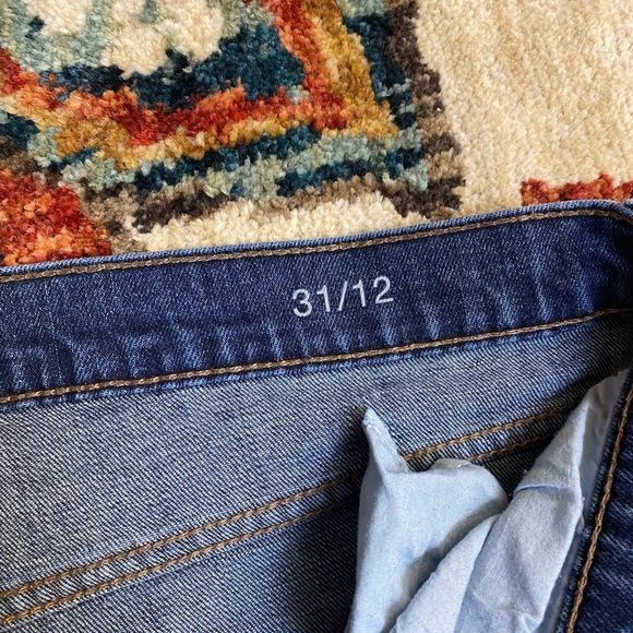 A.N.A. Blue Distressed Jeans - Picture 6 of 8